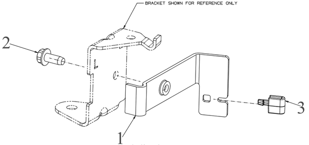 Clutch Keeper Diagram and Parts List for (17RREACT010)(2019) Cub Cadet Lawn Tractor